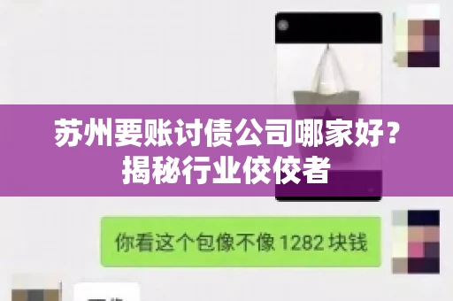 苏州要账讨债公司哪家好？揭秘行业佼佼者