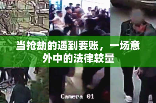当抢劫的遇到要账，一场意外中的法律较量