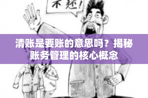 清账是要账的意思吗？揭秘账务管理的核心概念
