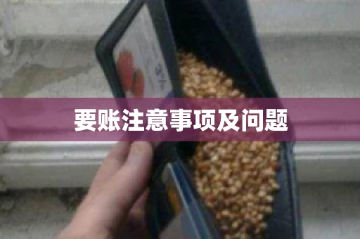 要账注意事项及问题