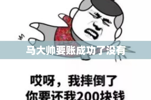 马大帅要账成功了没有