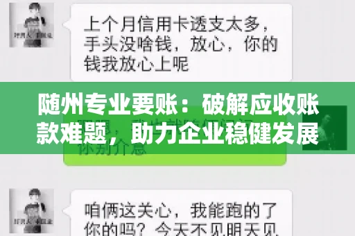 随州专业要账:破解应收账款难题,助力企业稳健发展 随州专业要账:破解应收账款难题,助力企业稳健发展