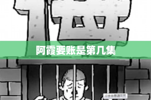 阿霞要账是第几集 阿霞要账是第几集