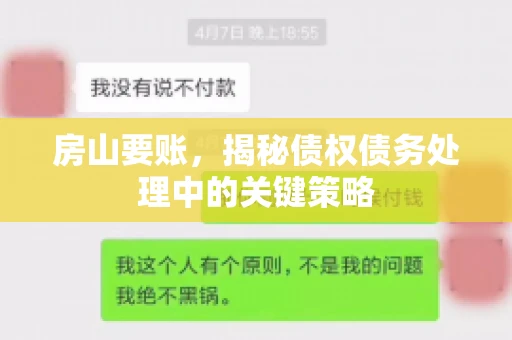 房山要账,揭秘债权债务处理中的关键策略 房山要账,揭秘债权债务处理中的关键策略