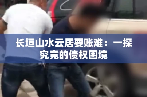 长垣山水云居要账难：一探究竟的债权困境