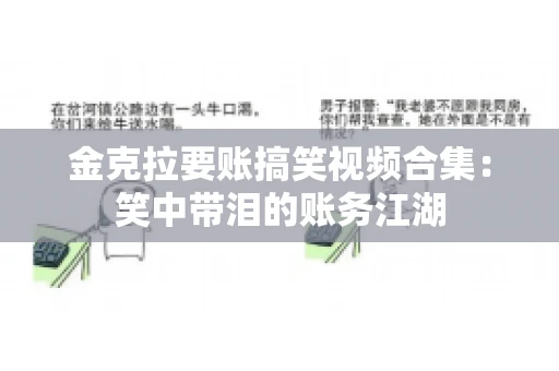 金克拉要账搞笑视频合集：笑中带泪的账务江湖