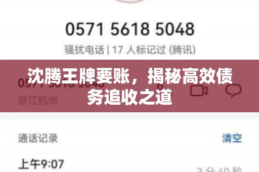 沈腾王牌要账,揭秘高效债务追收之道 沈腾王牌要账,揭秘高效债务追收之道