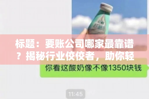 标题：要账公司哪家最靠谱？揭秘行业佼佼者，助你轻松追回欠款