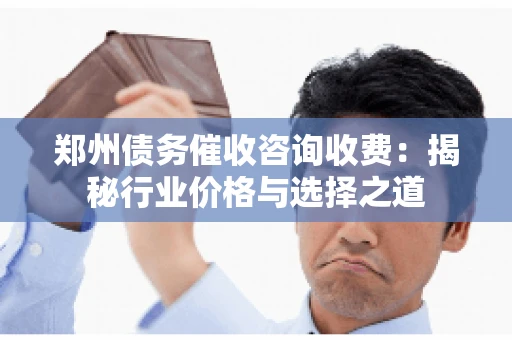 郑州债务催收咨询收费：揭秘行业价格与选择之道