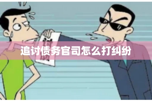 追讨债务官司怎么打纠纷