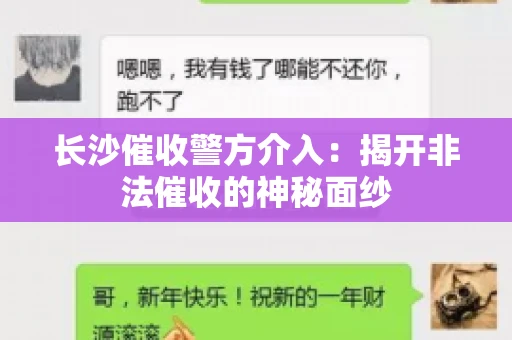 长沙催收警方介入：揭开非法催收的神秘面纱