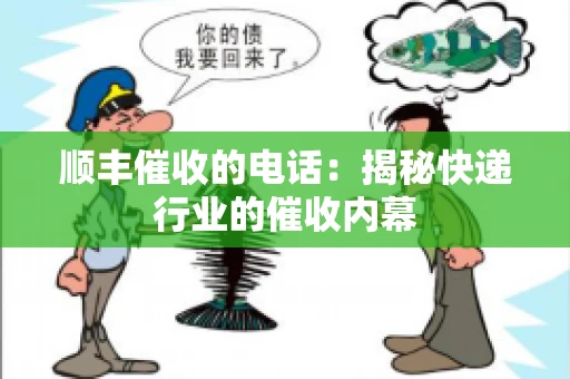 顺丰催收的电话：揭秘快递行业的催收内幕
